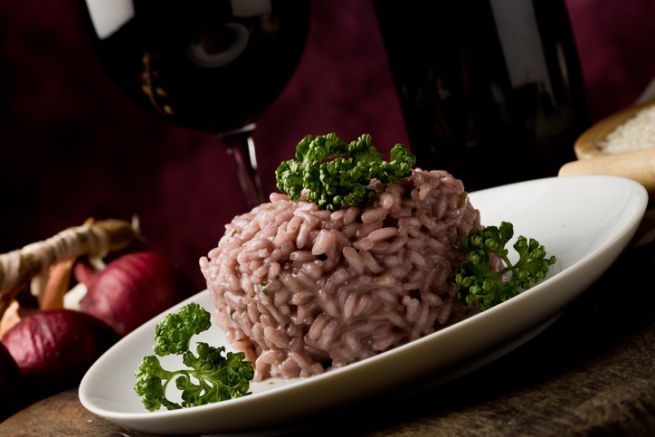 risotto al barolo